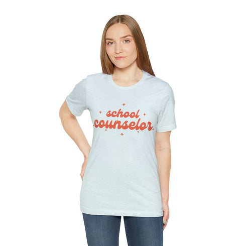 School Counselor Star Tee